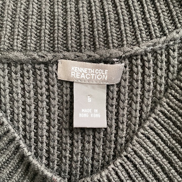 Kenneth Cole Reaction Black Sweater Bolero - Picture 8 of 9